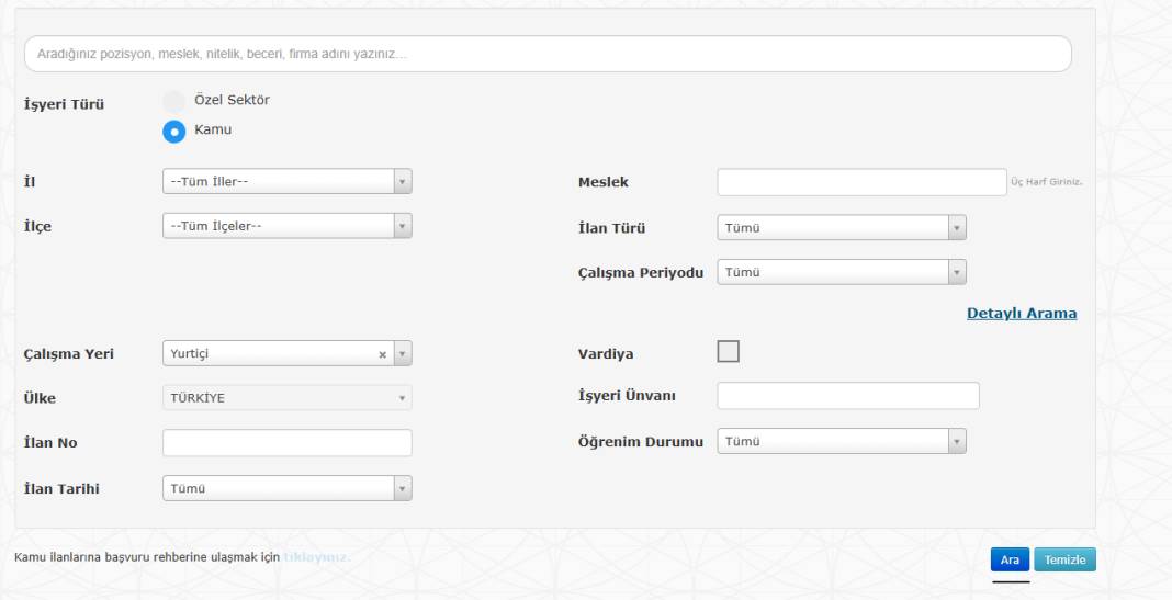 İŞKUR TCDD 780 işçi alımı başvurusu nasıl yapılır? 6